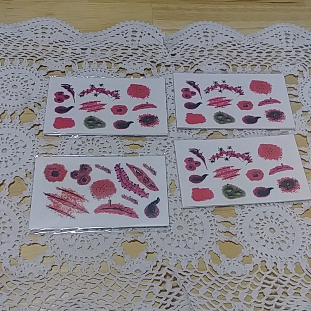 Halloween temporary Tattoos